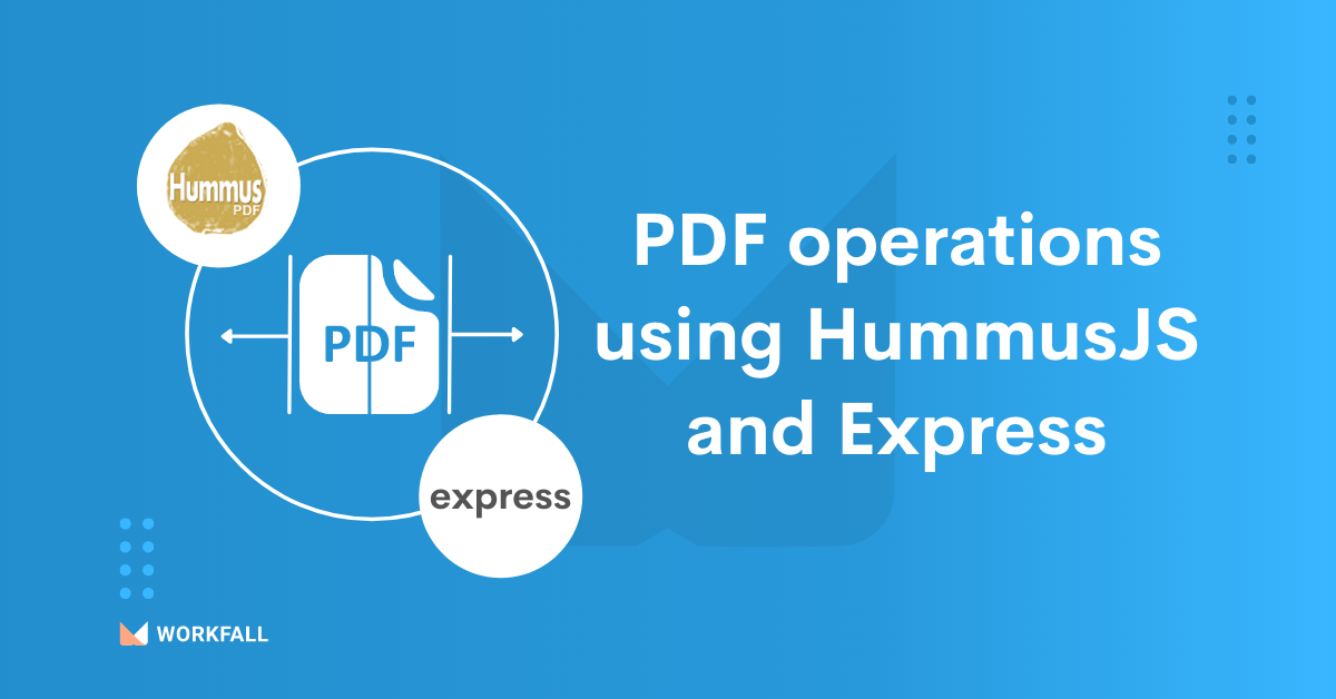 Split PDF Documents using REST API in Node.js