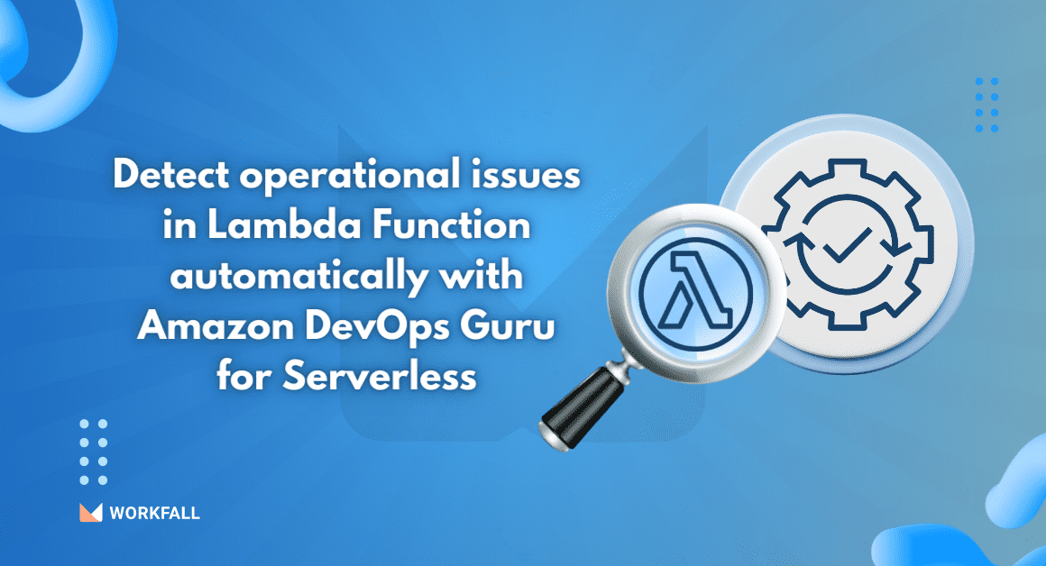 How to detect operational issues in Lambda Function automatically with Amazon DevOps Guru for Serverless?