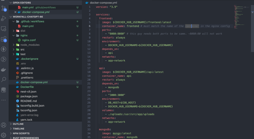 Reverse Proxy Mastery: Deploying a Full-Stack Application with Multi-Container Docker and Nginx